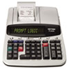 PL8000 One Color Prompt Logic Printing Calculator Black Print 8 Lines Sec