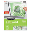 Side Top Loading EasyLoad Sheet Protectors Letter 25 Pack