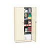 Assembled 72 quot; High Storage Cabinet w Adjustable Shelves 36w x 18d Putty
