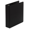 WLJ38344B - Basic Vinyl D-Ring Binder, 2" Capacity, Black