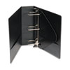 WLJ38354NB - Basic Vinyl D-Ring Binder With Label Holder, 4" Capacity, Black