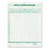 Weekly Expense Envelope 8 1 2 x 11 20 Forms