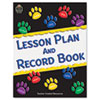 Paw Prints Lesson Plan amp; Record Book With Monthly Planner 160 Pages 8 1 2 x 11