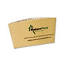 Biodegradable hot cup sleeves.