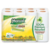 White septic safe bathroom tissue.