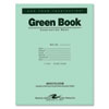 Green Books Exam Books Stapled Wide Rule 11 x 8 1 2 8 Sheets 16 Pages