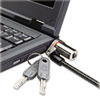 Microsaver DS Ultra Thin Laptop Lock Silver Two Keys