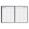 HOD257202 - Professional Academic Weekly/Monthly Planner, 8-1/2 x 11, Black, 2012-2013
