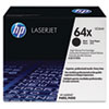 HP 64X CC364X High Yield Black Original LaserJet Toner Cartridge