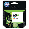 HP 60XL CC644WN High Yield Tri color Original Ink Cartridge