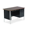 Alera&reg; Single Pedestal Steel Desk