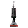 Commercial Lightweight Bagless Upright Vacuum 14lb Gray Red