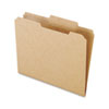 Pendaflex® Dark Kraft File Folders with Double-Ply Top