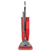 Commercial Standard Upright Vacuum 19.8lb Red Gray