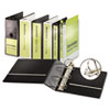 Cardinal&reg; XtraValue&trade; ClearVue&trade; Slant-D&reg; Ring View Binder