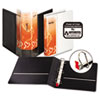 Cardinal&reg; EasyOpen&reg; SpineVue&reg; Locking Slant-D&reg; Ring View Binder
