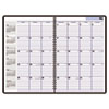AAGAY200 - Recycled Monthly Planner, Black, 7 7/8" x 11 7/8", 2011-2012