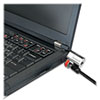 ClickSafe Keyed Laptop Lock 5ft Cable Black