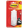 General Purpose Hooks, Large, 5-lb Capacity, Plastic, White