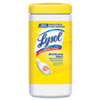 RAC77182CT - Sanitizing Wipes, Lemon & Lime Blossom, White, 7 x 8, 80/Canister, 6/Carton