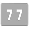 Smead&reg; DCCRN Color-Coded Numeric Labels