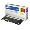 CLTY407S CLT Y407S Toner 1 000 Page Yield Yellow