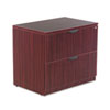 ALEVA513622MY - Valencia Series Two-Drawer Lateral File, 34w x 22 3/4d x 29 1/2h, Mahogany