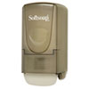Plastic Liquid Soap Dispenser 800mL 5 1 4w x 3 7 8d x 10h Smoke