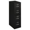 BSXH414PP - H410 Series Four-Drawer Locking Vertical File, 15w x 22d x 48-3/4h, Black