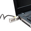 Kensington&reg; Portable Combination Laptop Lock