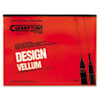 Design Vellum Paper 16lb White 18 x 24 50 Sheets Pad
