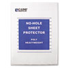 C-Line&reg; No-Hole Polypropylene Sheet Protector