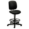 HON5905AB10T - ComforTask Task Swivel Stool, Black
