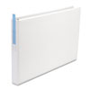 Ledger-Size Round Ring Binder with Label Holder, 3 Rings, 1