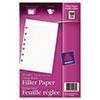 Avery&reg; Mini Binder Filler Paper