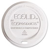 EcoLid Renewable amp; Compostable Hot Cup Lids Fits 8oz Hot Cups 50 PK 16 PK CT