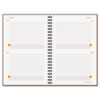 AAG80620330 - Two-Days-Per-Page Planning Notebook, Orange, 8 1/2" x 11", 2012
