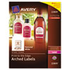 Avery® Brown Kraft Round Labels