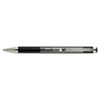 301A Retractable Ballpoint, 0.7 mm, Black Ink, Gunmetal Gray Bar