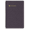 Recycled Weekly Appointment Book, Black, 4 7/8