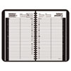 AAG7080005 - Recycled Daily Appointment Book, Black, 4 7/8" x 8", 2012