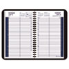 AAG7080705 - Recycled Daily Appointment Book, Black, 4 7/8" x 8", 2011-2012