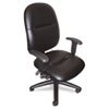24 Hour High Performance Task Chair Black Leather