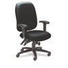 24 Hour High Performance Task Chair Acrylic Poly Blend Fabric Black