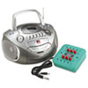 AmpliVox&reg; Six-Station Listening Center/Boombox