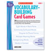 Vocabulary Building Card Games Grade One 80 pages