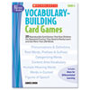 Vocabulary Building Card Games Grade Six 80 pages