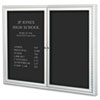 Enclosed Directory Board 48 quot;w x 36 quot;h Aluminum Frame