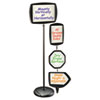 MasterVision&trade; Floor Stand Sign Holder