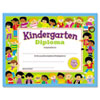 Colorful Classic Certificates, Kindergarten Diploma, 8 1/2 x 11,